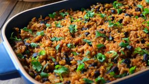 Chicken and Black Bean Casserole