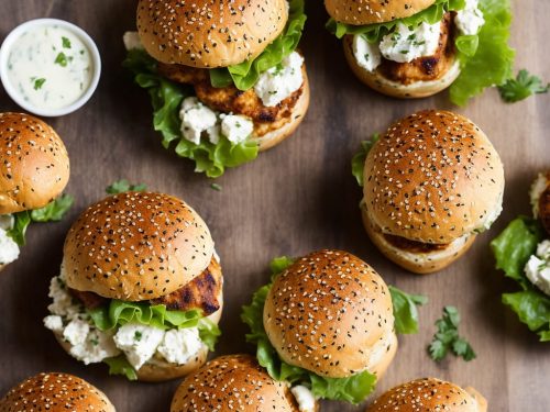 Chicken and Feta Burgers