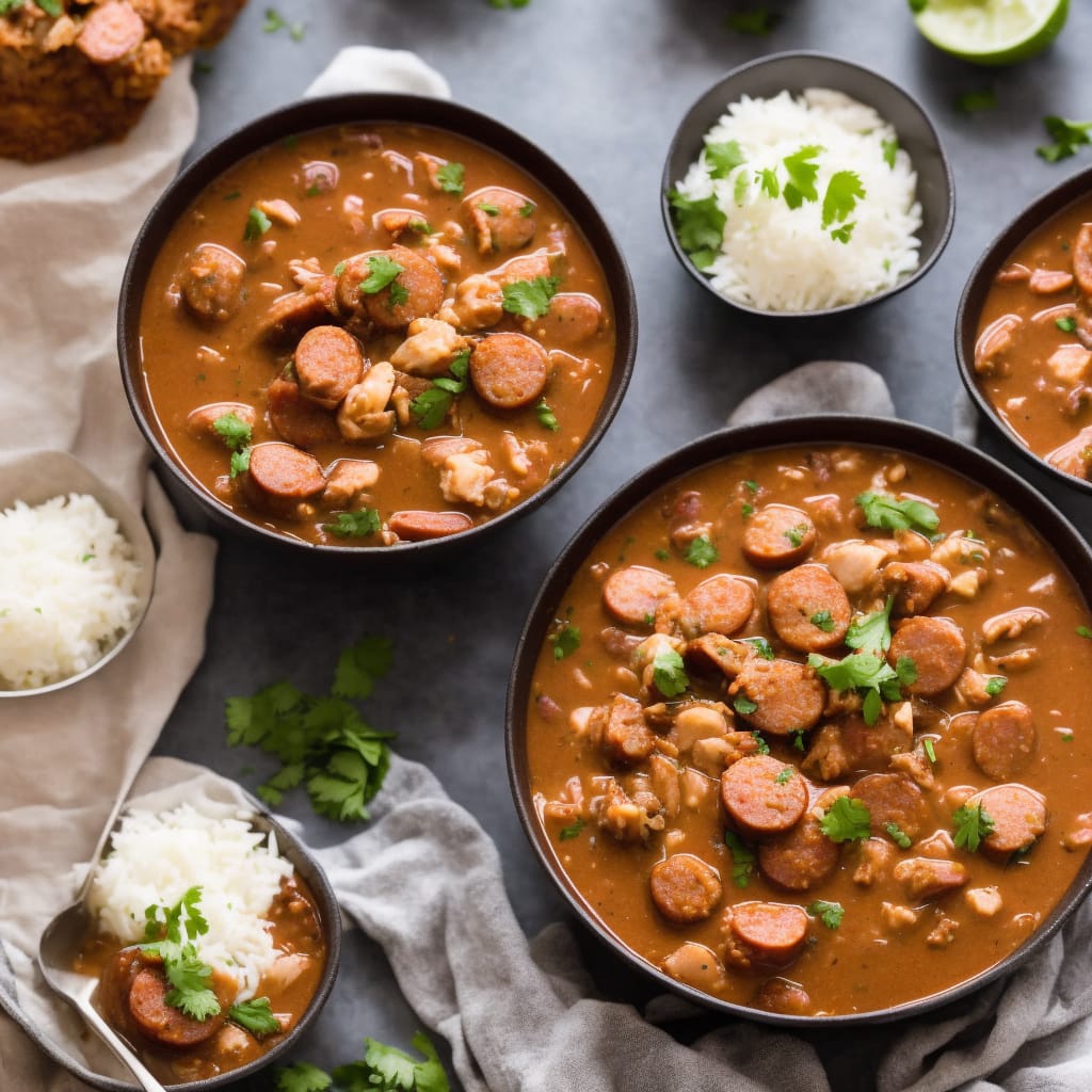 Chicken Andouille Gumbo Recipe