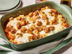 Chicken Bake with Garlic Croutons