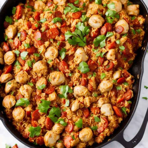 Chicken &amp; Chorizo Jambalaya Recipe | Recipes.net