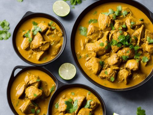 Chicken Curry with Lime Leaf, Lemongrass & Mango