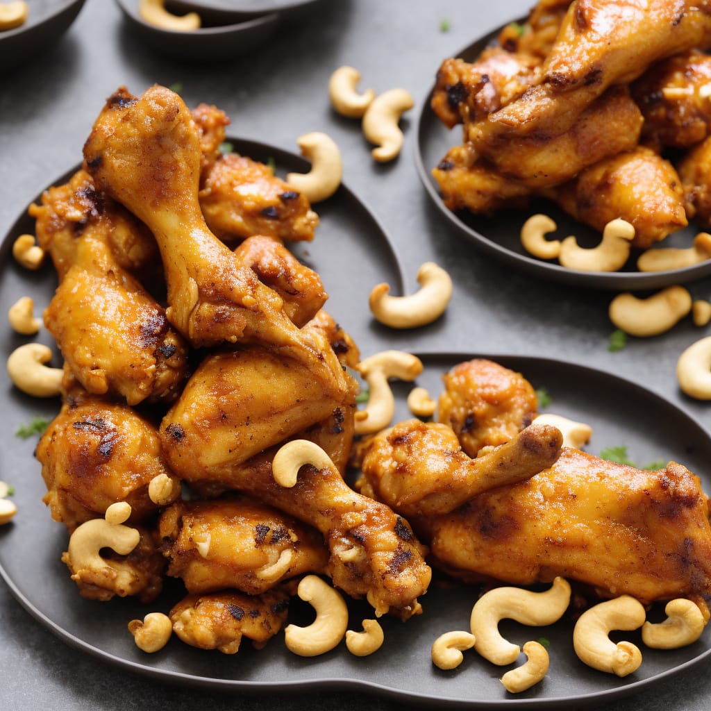 Chicken Drumsticks with Cashew Nuts & Turmeric