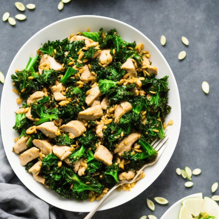 Chicken, Kale & Sprout StirFry Recipe