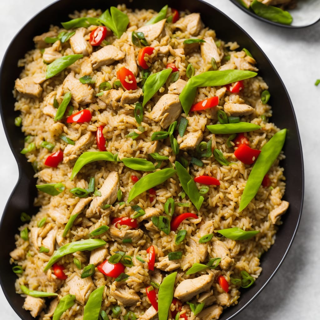 Chicken, leek & brown rice stir-fry Recipe | Recipes.net