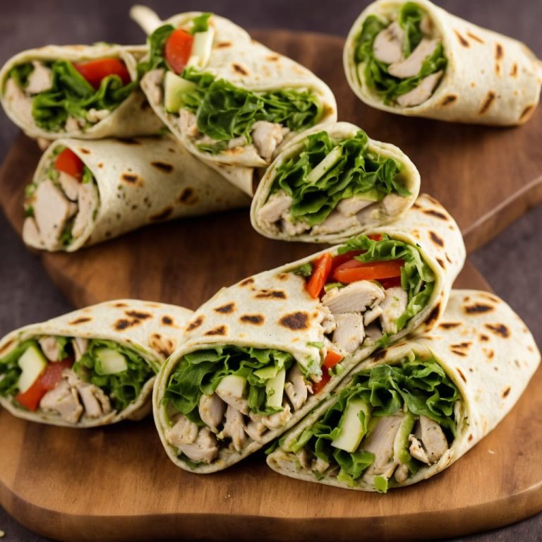 Chicken Pesto Wrap Recipe