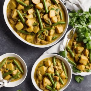 Chicken, Potato & Green Bean Curry