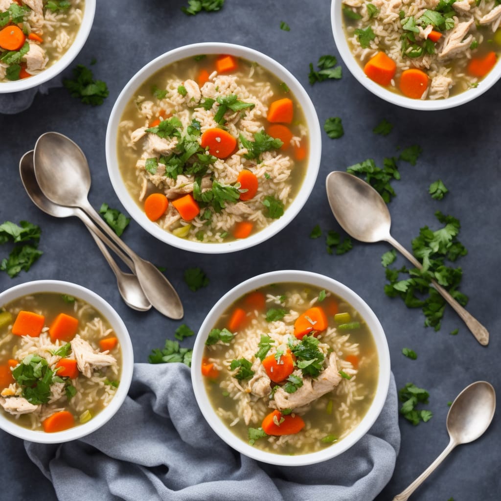 Chicken, Rice, and Vegetable Soup Recipe