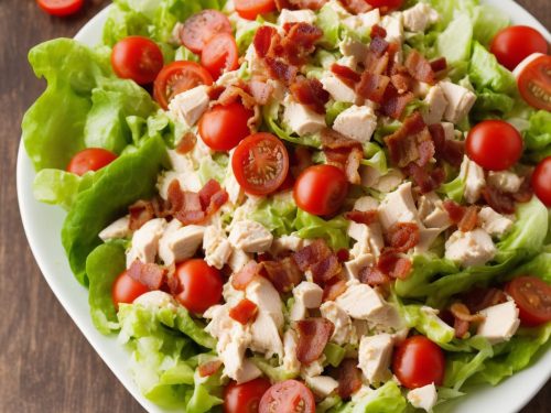 Chicken Salad with Bacon, Lettuce, and Tomato Recipe