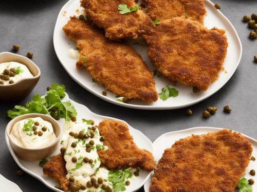 Chicken Schnitzel with Brown Butter & Capers