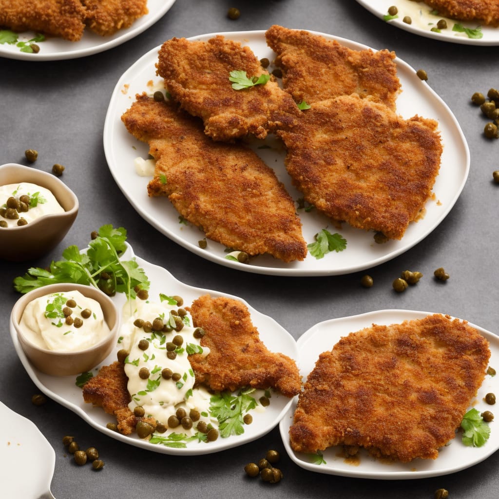 Chicken Schnitzel with Brown Butter & Capers