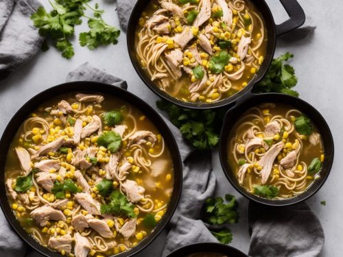 Chicken, Sweetcorn & Noodle Soup