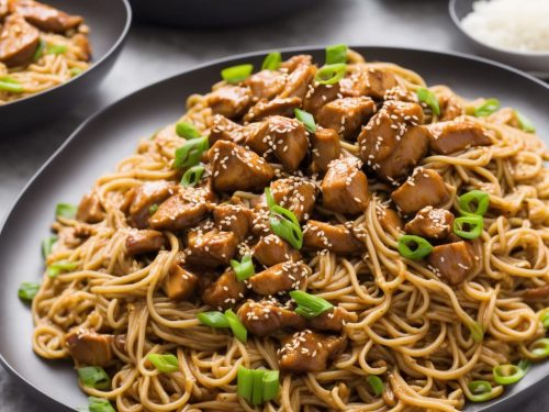 Chicken Teriyaki and Noodles