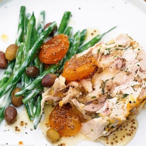 Chicken Terrine with Leeks & Apricots Recipe