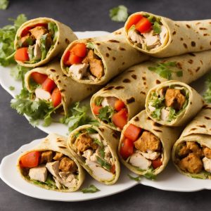 Chicken Tikka Wraps Recipe 