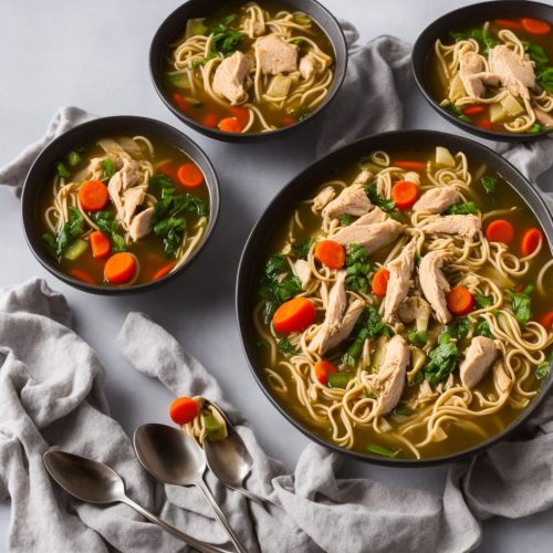 Chicken, Vegetable & Noodle Soup Recipe | Recipes.net