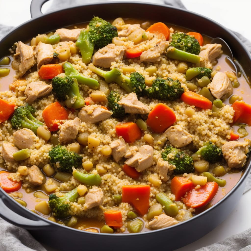 Chicken & Vegetable Stew with Wholemeal Couscous