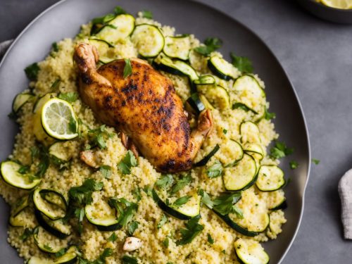 Chicken with Lemon & Courgette Couscous