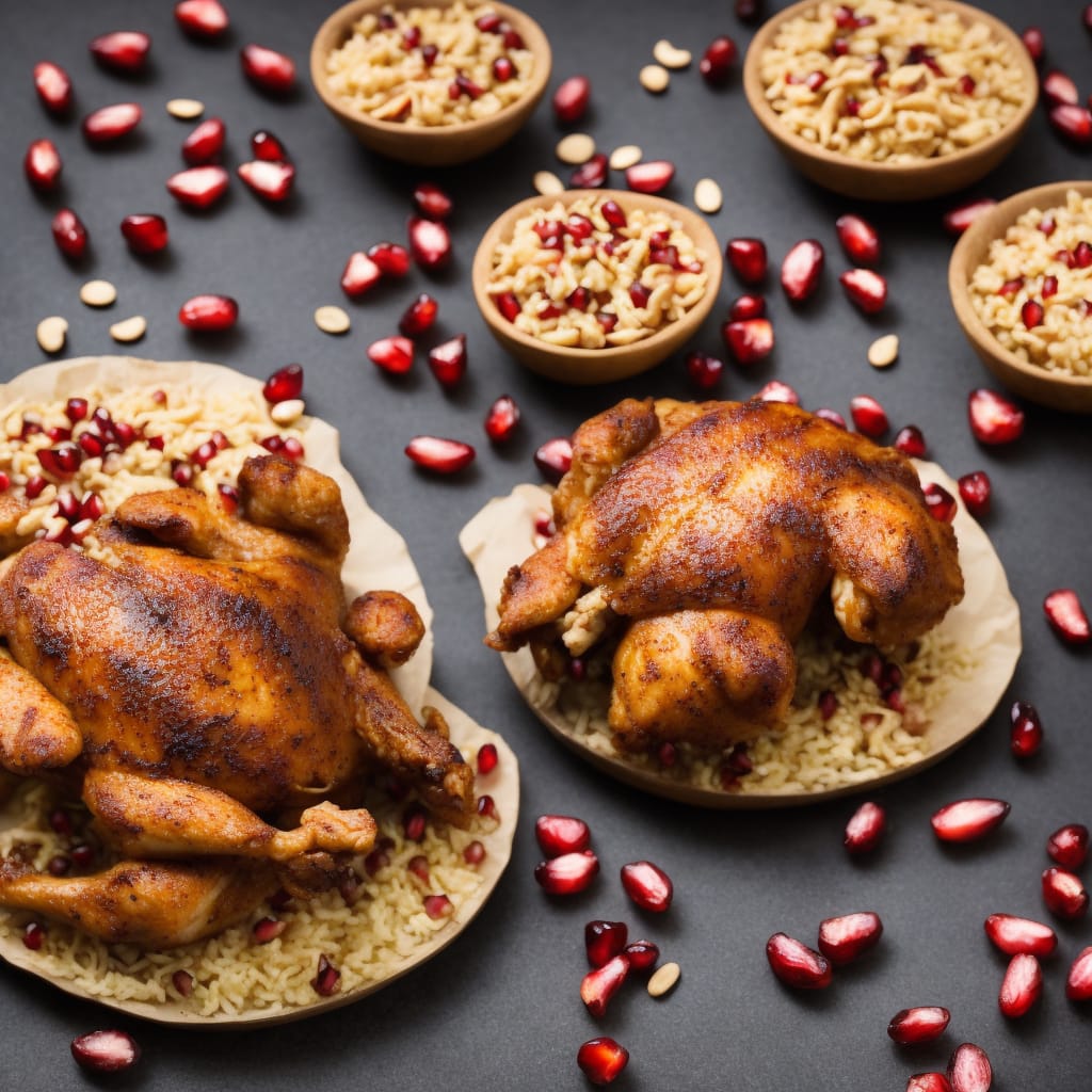 Chicken with Pomegranate & Brazil Nuts