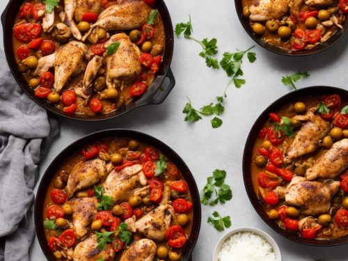 Chicken with Tomato & Olives