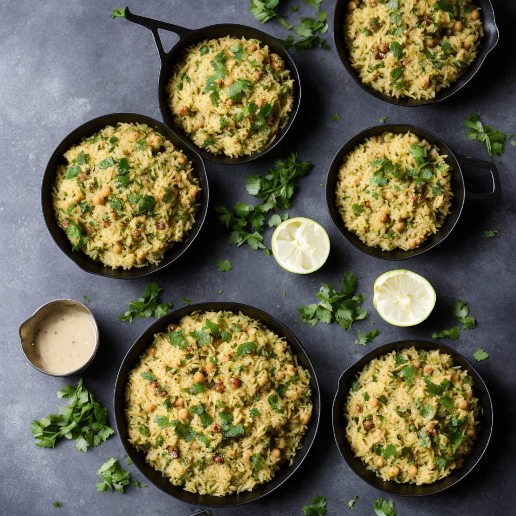 Chickpea & Courgette Pilaf