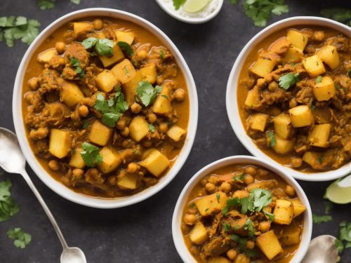 Chickpea & Roasted Parsnip Curry