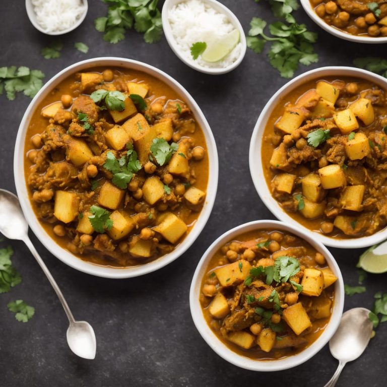 Vegan Chickpea Curry without Coconut Milk Recipe | Recipes.net