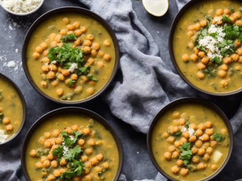 Chickpea Soup with Chunky Gremolata