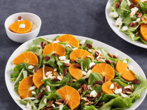 Chicory & Orange Salad with Ginger Dressing
