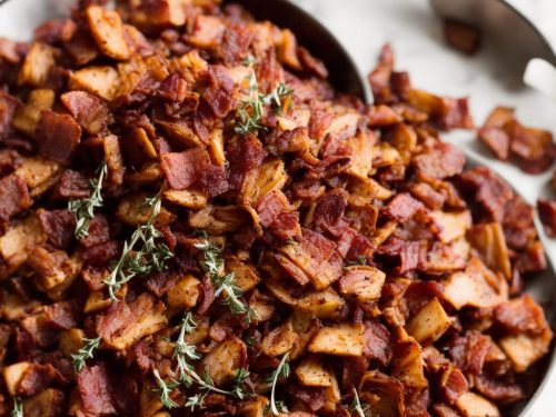 Chicory roasted with thyme & bacon recipe