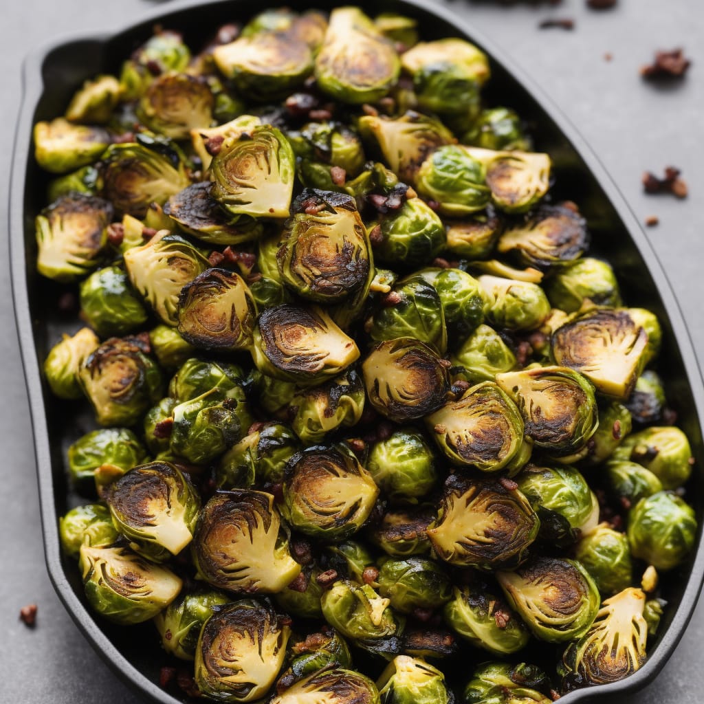 Chilli-charred Brussels Sprouts