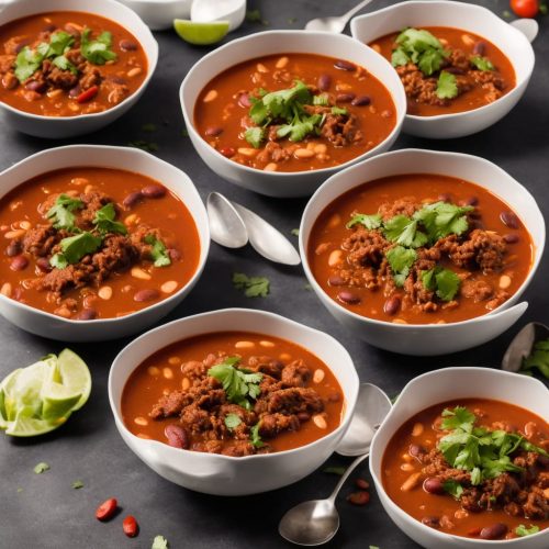 Chilli con Carne Soup Recipe