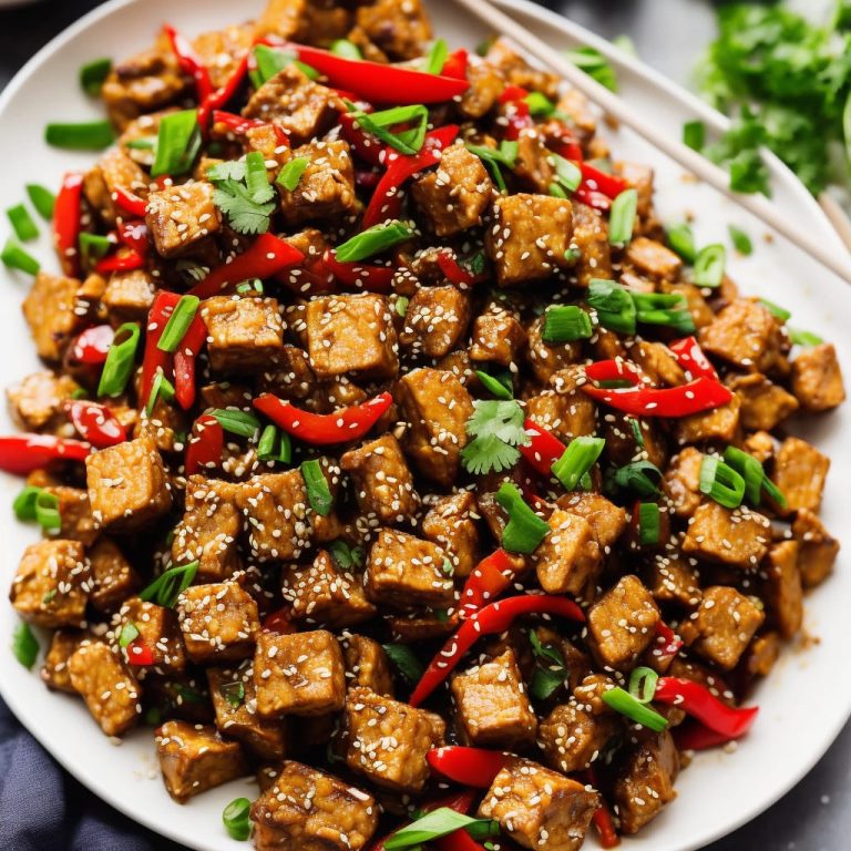 Chilli Tempeh StirFry Recipe