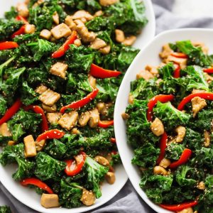 Chinese-Style Kale Stir-Fry