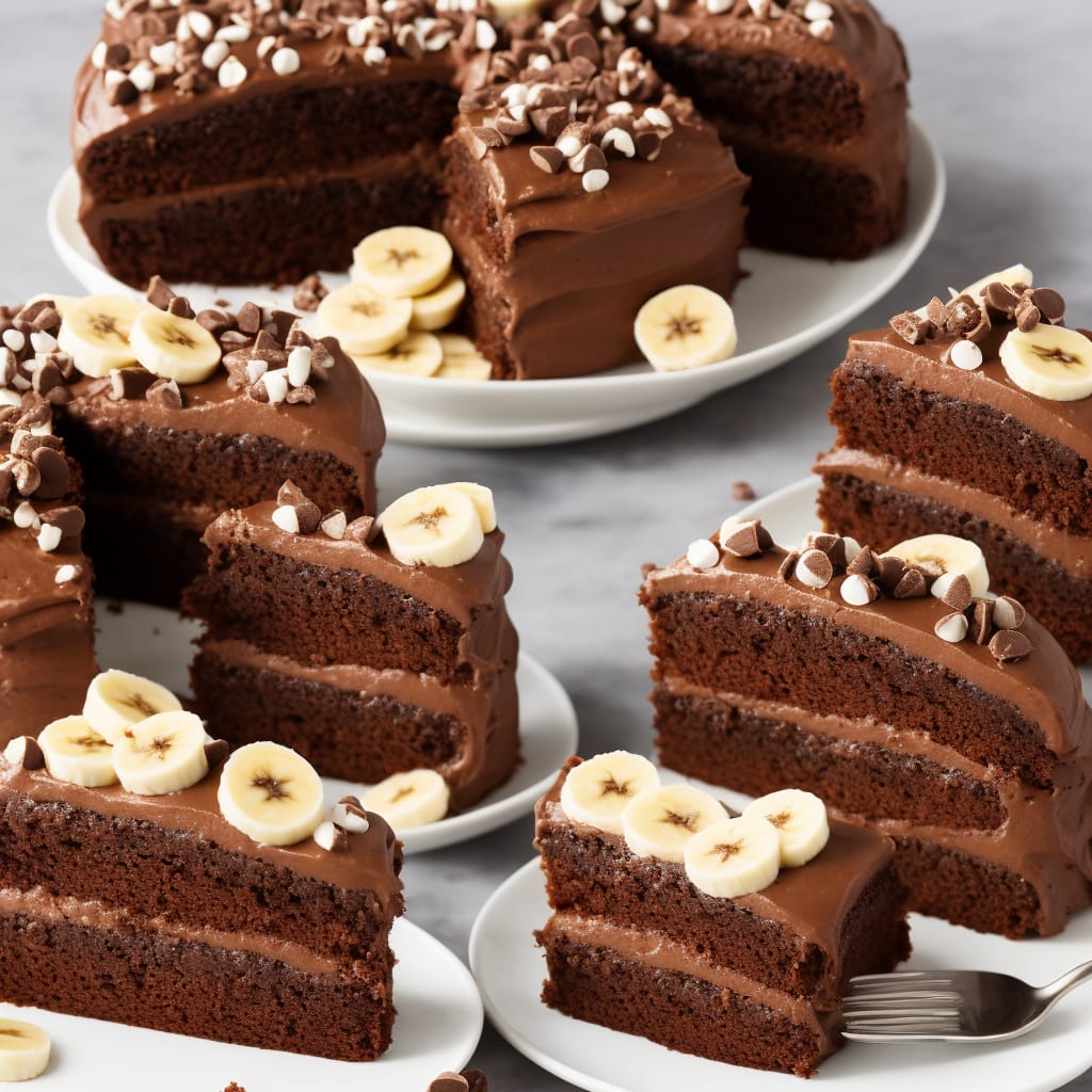 Chocolate & Banana Cake