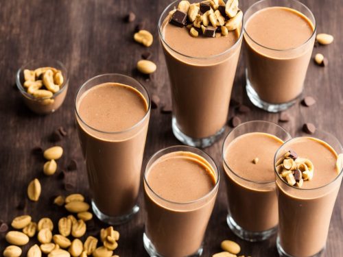 Chocolate Banana Peanut Butter Protein Shake Recipe