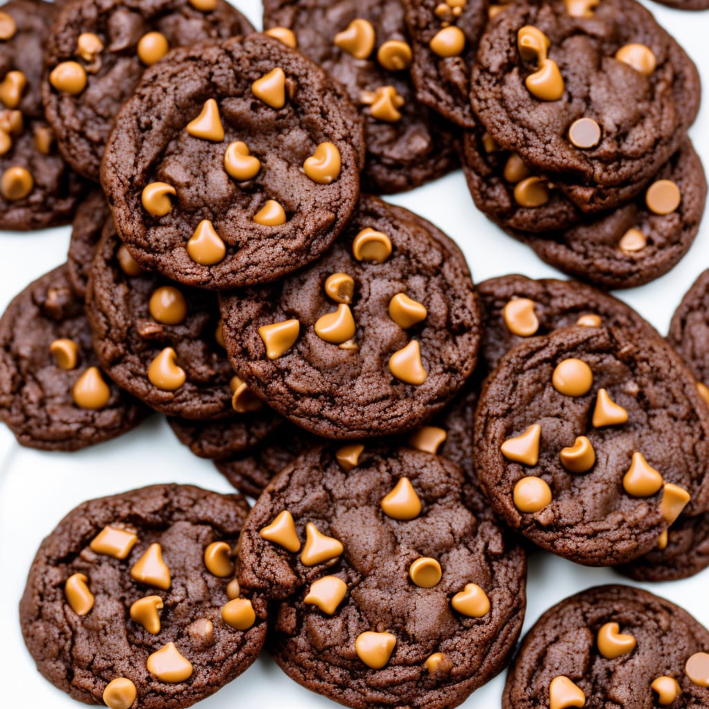 Chocolate & Caramel Cookies