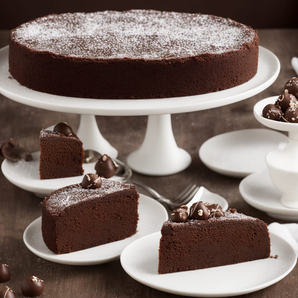 Chocolate & Chestnut Truffle Torte