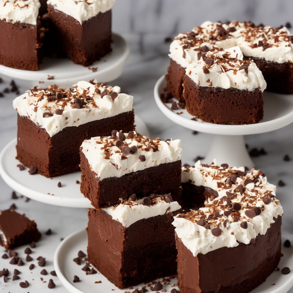 Chocolate, coconut & cardamom fridge mousse cake recipe | BBC Good Food