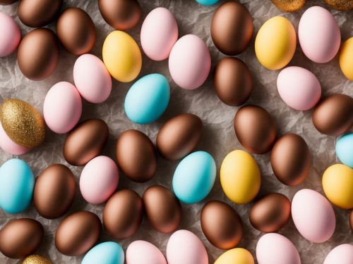 Chocolate Covered Easter Eggs