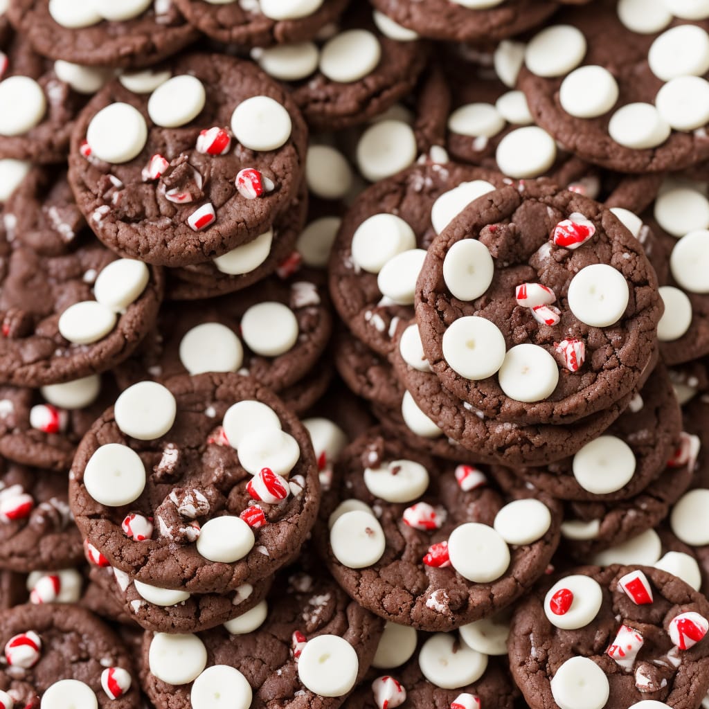 Chocolate Peppermint Snaps