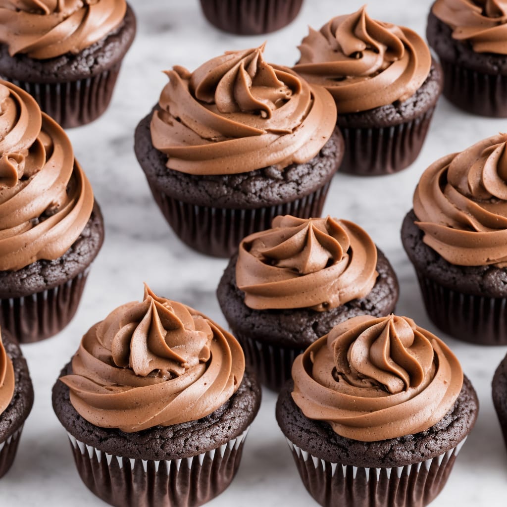 Chocolate Puddle Cupcakes