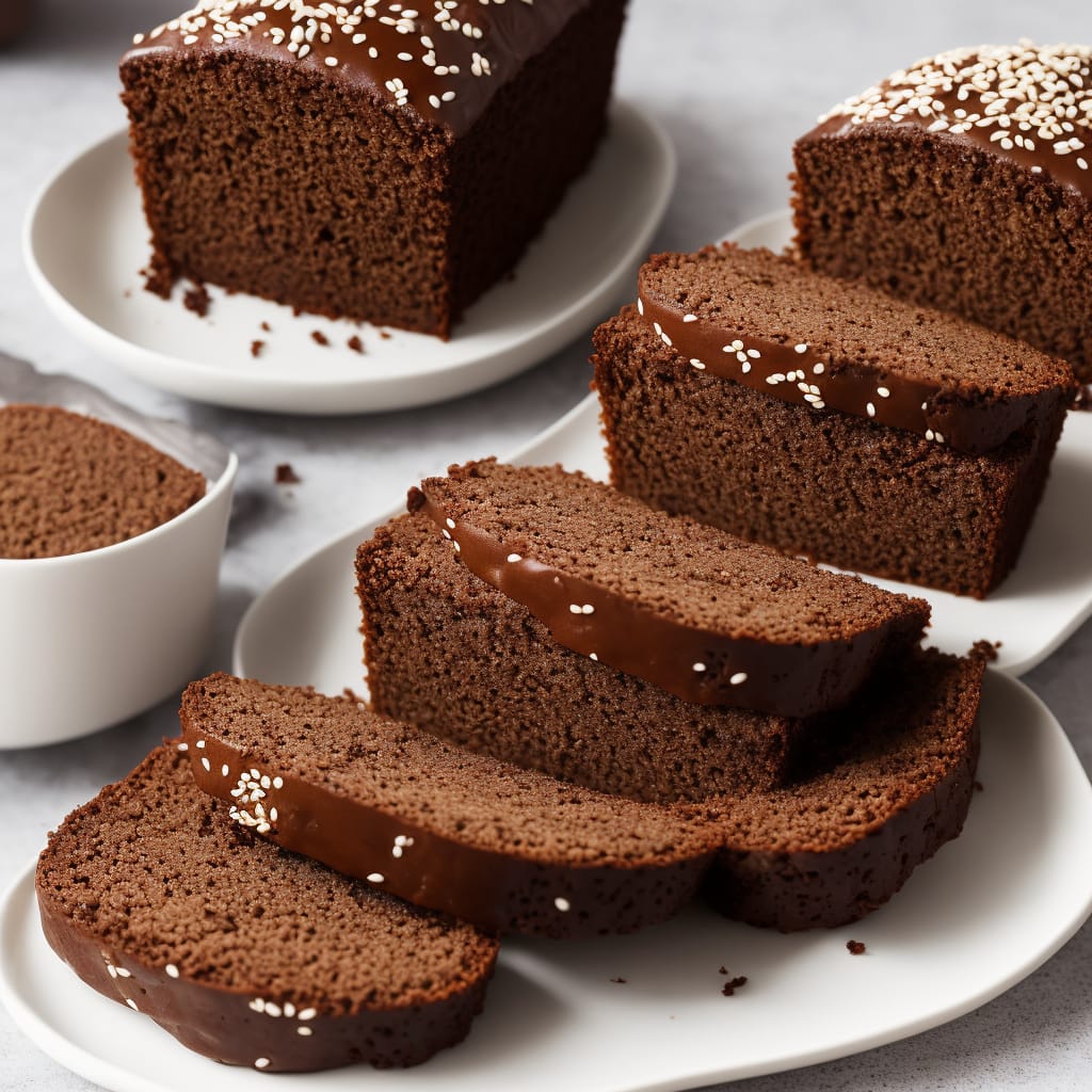Chocolate & Sesame Loaf Cake