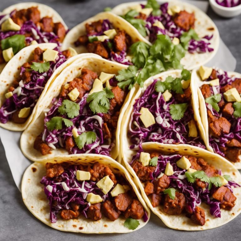 Chorizo & Red Cabbage Tacos Recipe