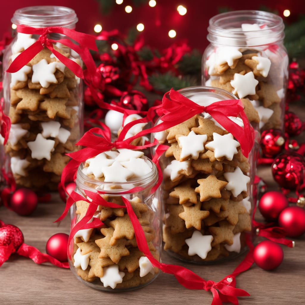 Christmas Biscuits in a Jar