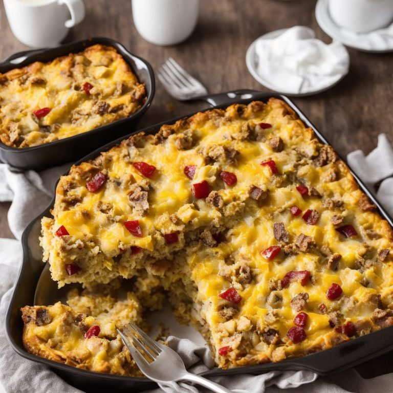 Christmas wife saver breakfast casserole