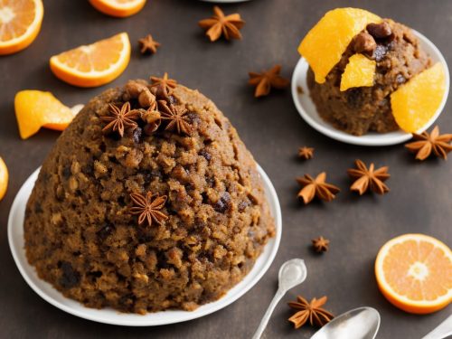 Christmas Pudding with Citrus & Spice