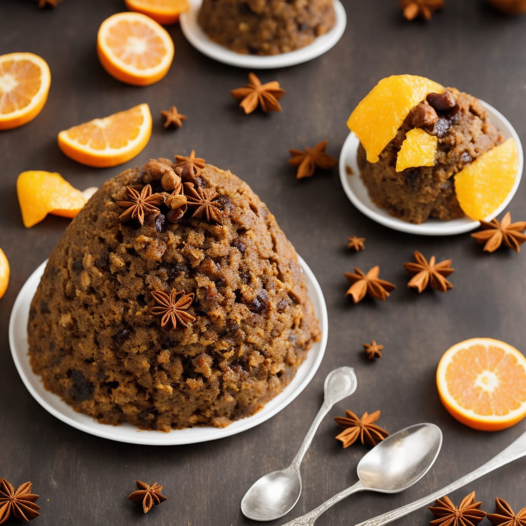 Christmas Pudding with Citrus & Spice