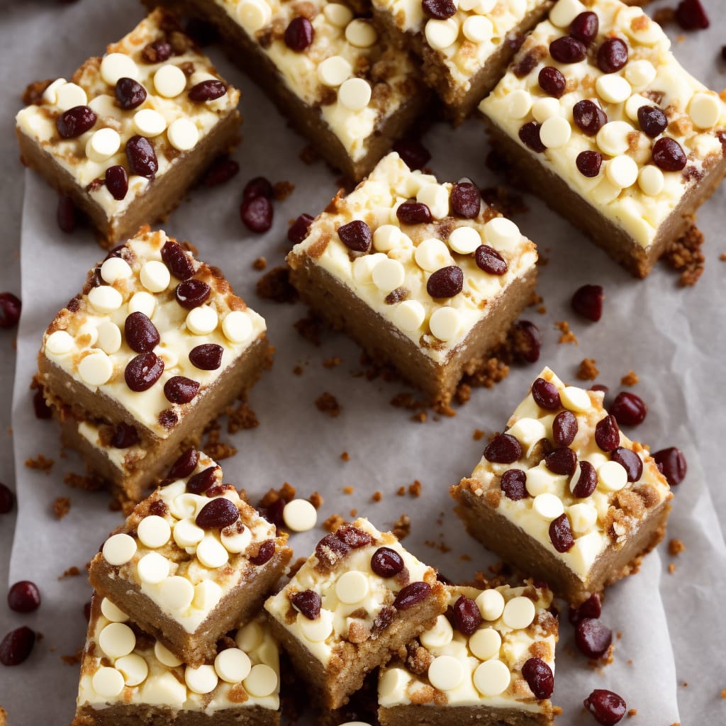 Christmas White Chocolate Traybake