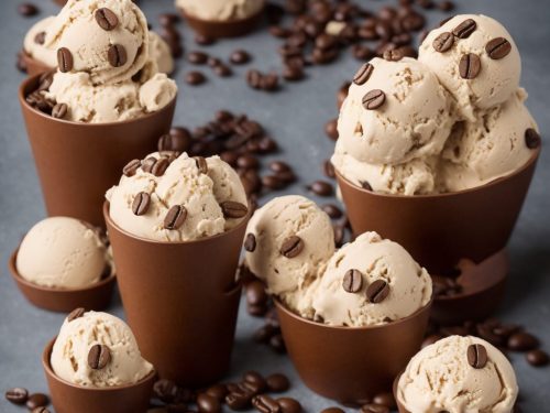 Chunky Fudge & Coffee Ripple Ice Cream